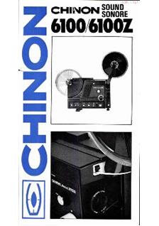 Chinon 6100 manual. Camera Instructions.